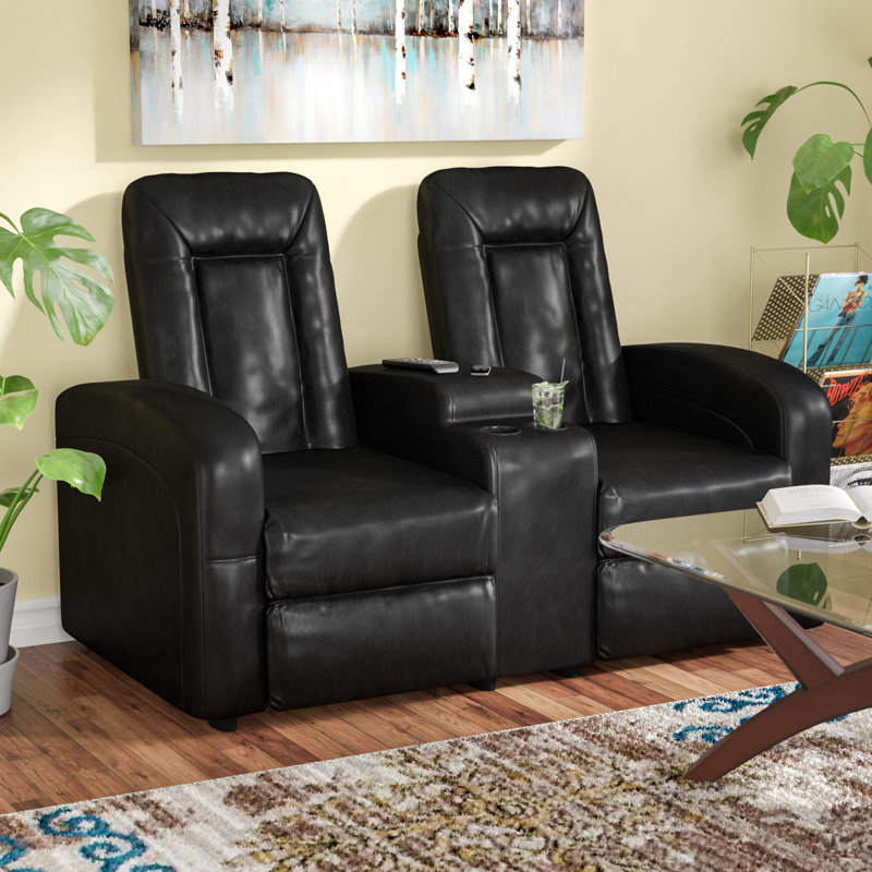 Red Barrel Studio® Home Theater Loveseat (Row of 2) & Reviews Wayfair